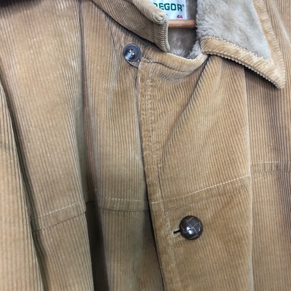 Vintage McGregor Faux Shearling Lined Barn Coat chore coat work coat - Picture 3 of 15